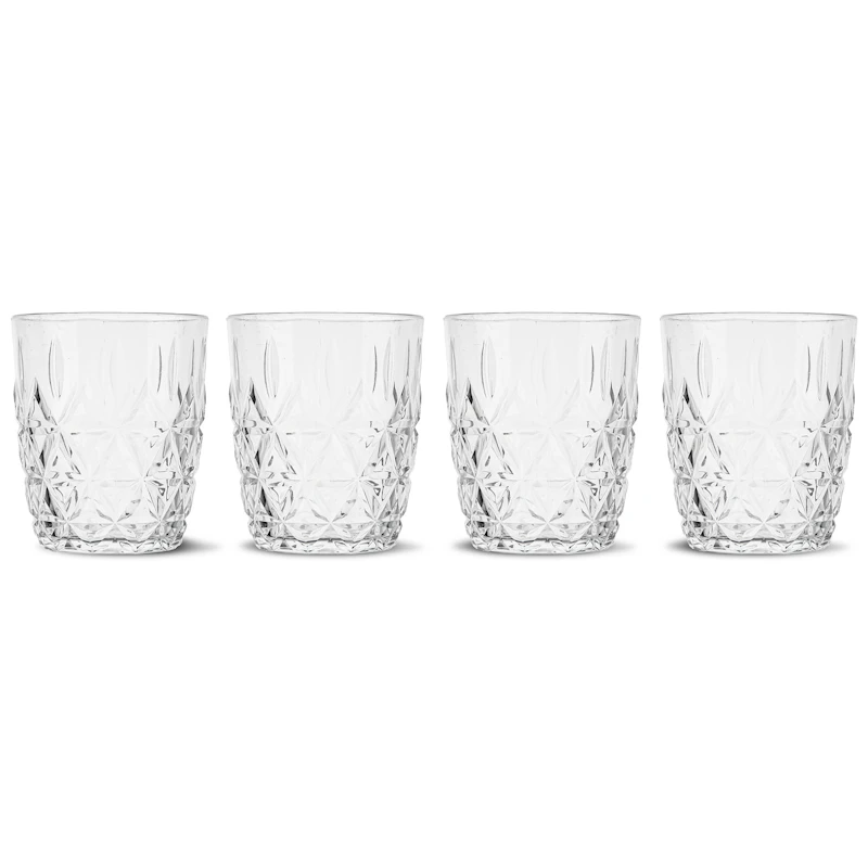 Picnic Juni Water Glasses 4-pack, Clear