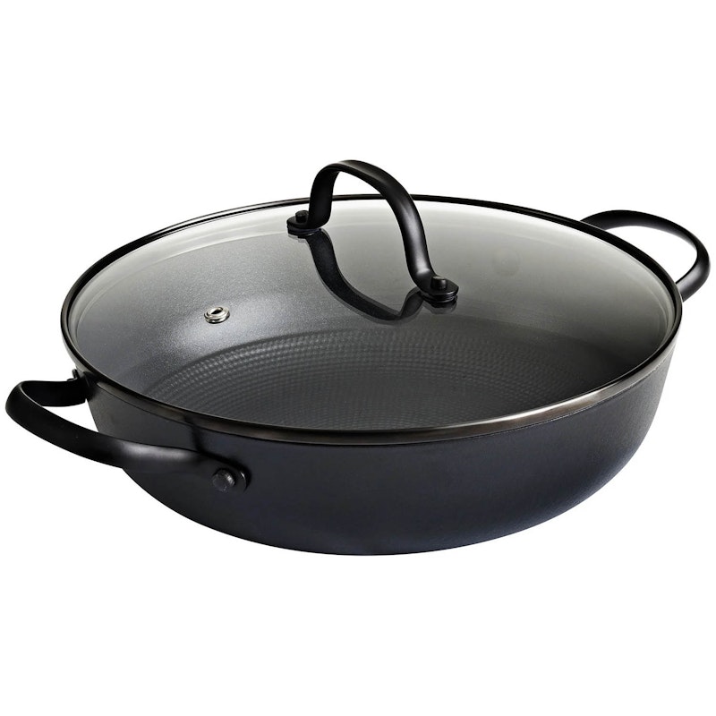 Sauté Pan Lightweight Cast Iron With Non-stick Coating Ø26 cm, Black