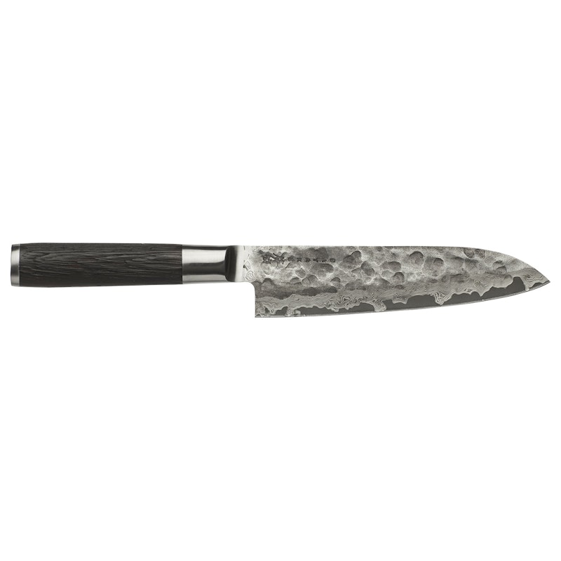 Kuro Santoku 18cm, Steel