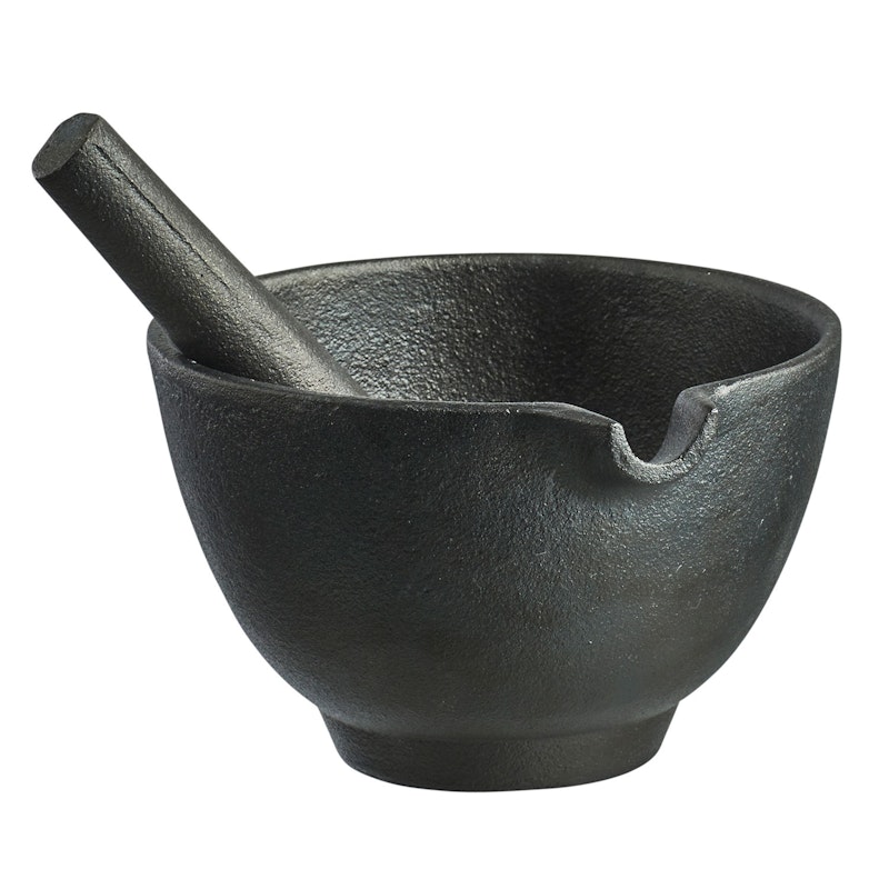 Nabe Mortar With Pestle, Black