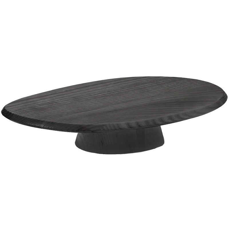 04 Low Dune Cake Stand, Black