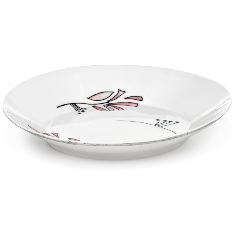 Fiore Rosa Deep Plate M