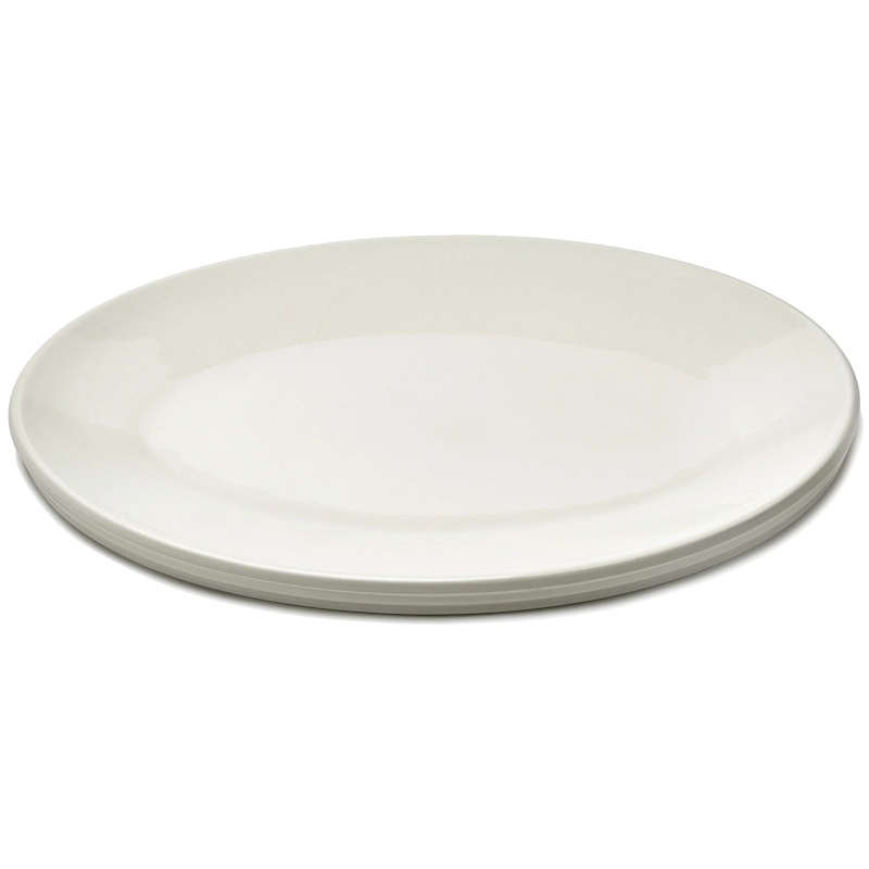 Dune Plate, White