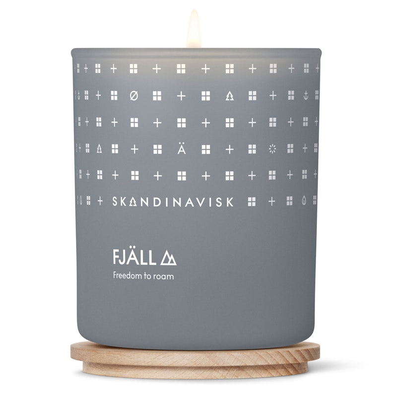 FJÄLL Scented Candle With Lid 200 g