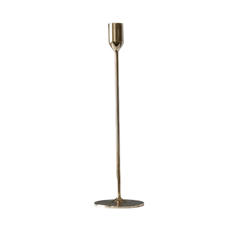 Richard Hutten Candle Holder 36,5 cm, Brass