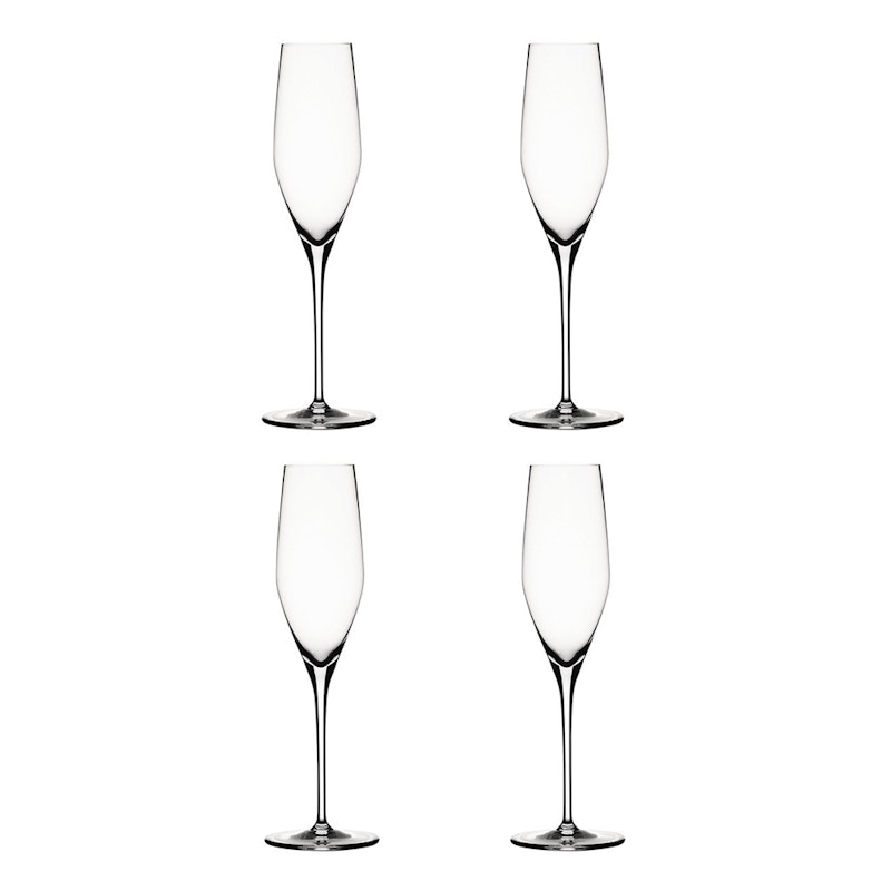 Authentis Champagne Glass 4 Pcs, 19 cl