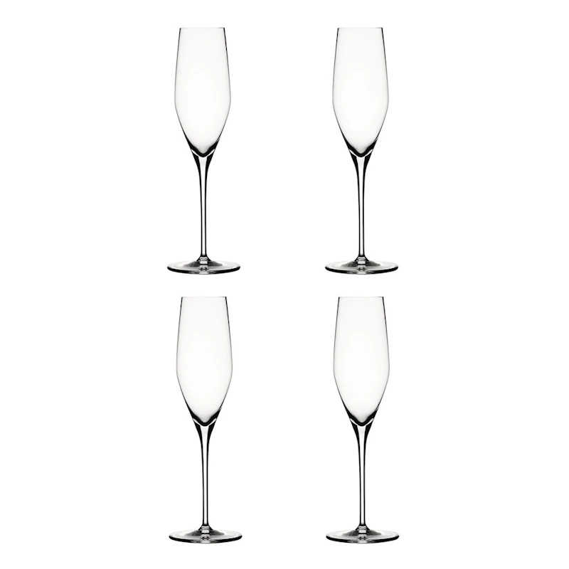 Authentis Champagne Glass 4 Pcs, 19 cl