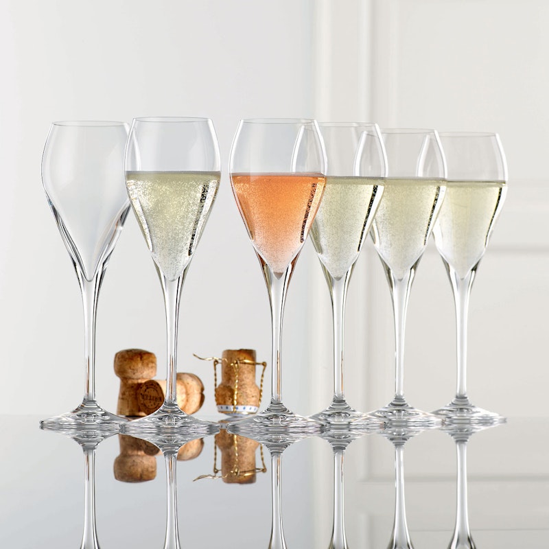 SPIEGELAU Digestive Grand outlets Palais 6pcs German Champagne flutes glasses