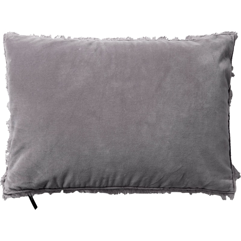 Cushion Cover Velvet / Linen 50x70 cm, Stone Greige