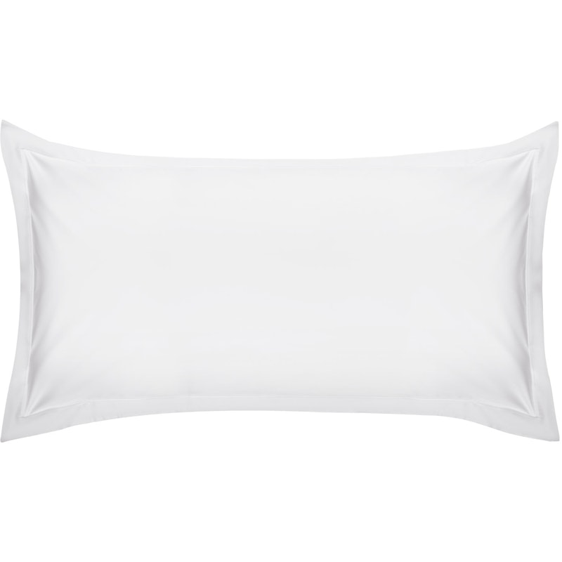 Spirit Pillowcase With Embroidery 2-pack 50x90 cm, Pure White