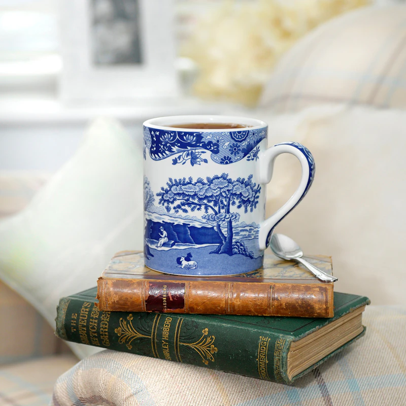 Blue Italian Mug, 25 cl