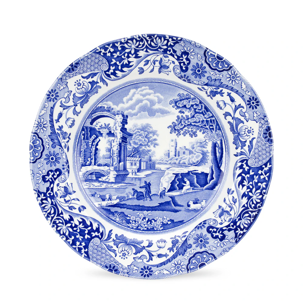 Blue Italian Plate, 27 cm from Spode | RoyalDesign