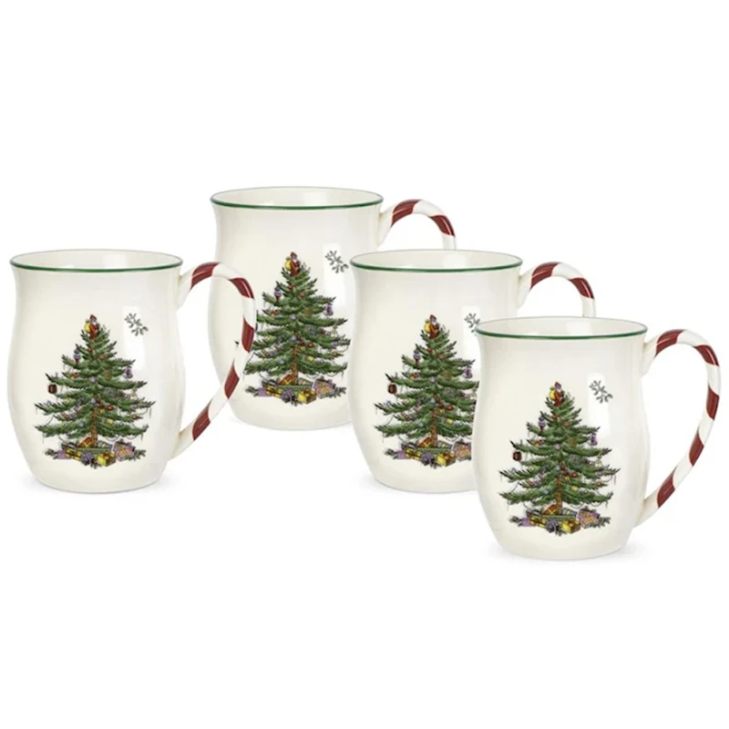 Christmas Tree Mug 40 cl, 4-pack