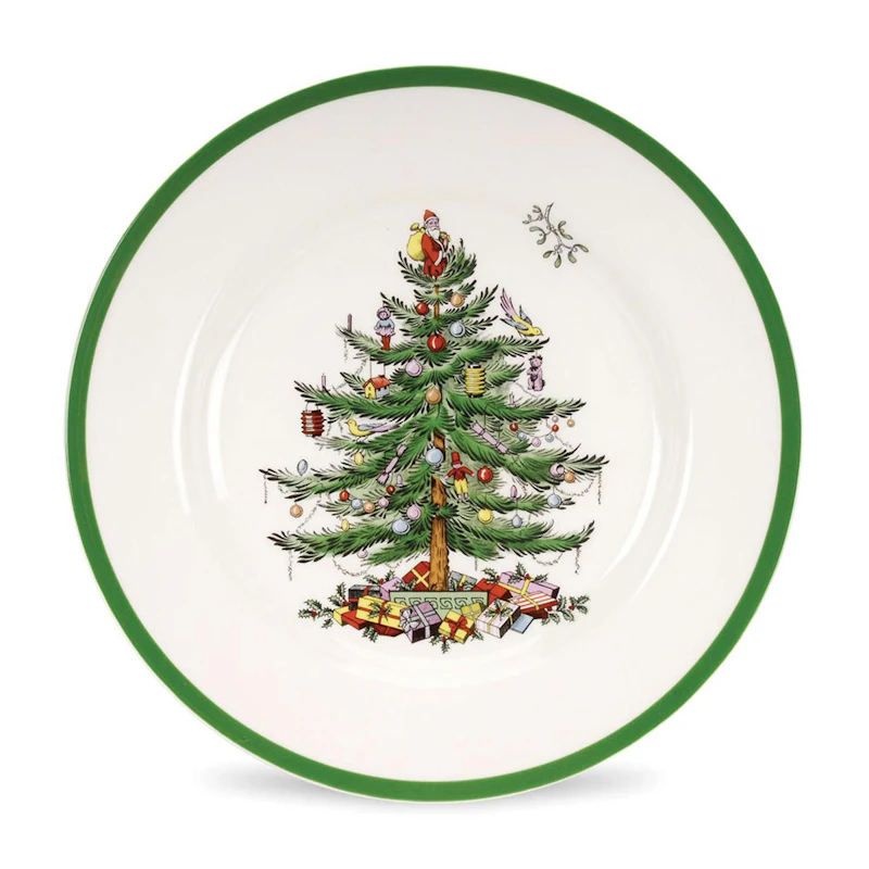 Christmas Tree Plate, 27 cm