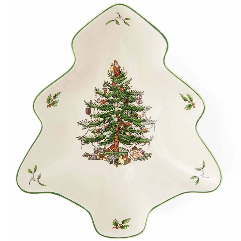 Christmas Tree Serving Dish