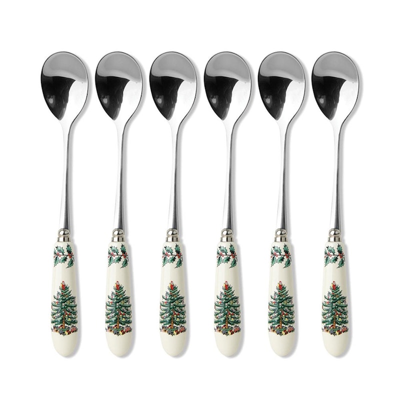 Christmas Tree Tea Spoon 6-pack