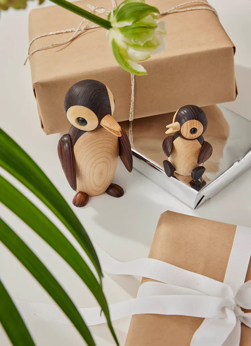 Frost Wooden Figurine Penguin from Spring Copenhagen | RoyalDesign