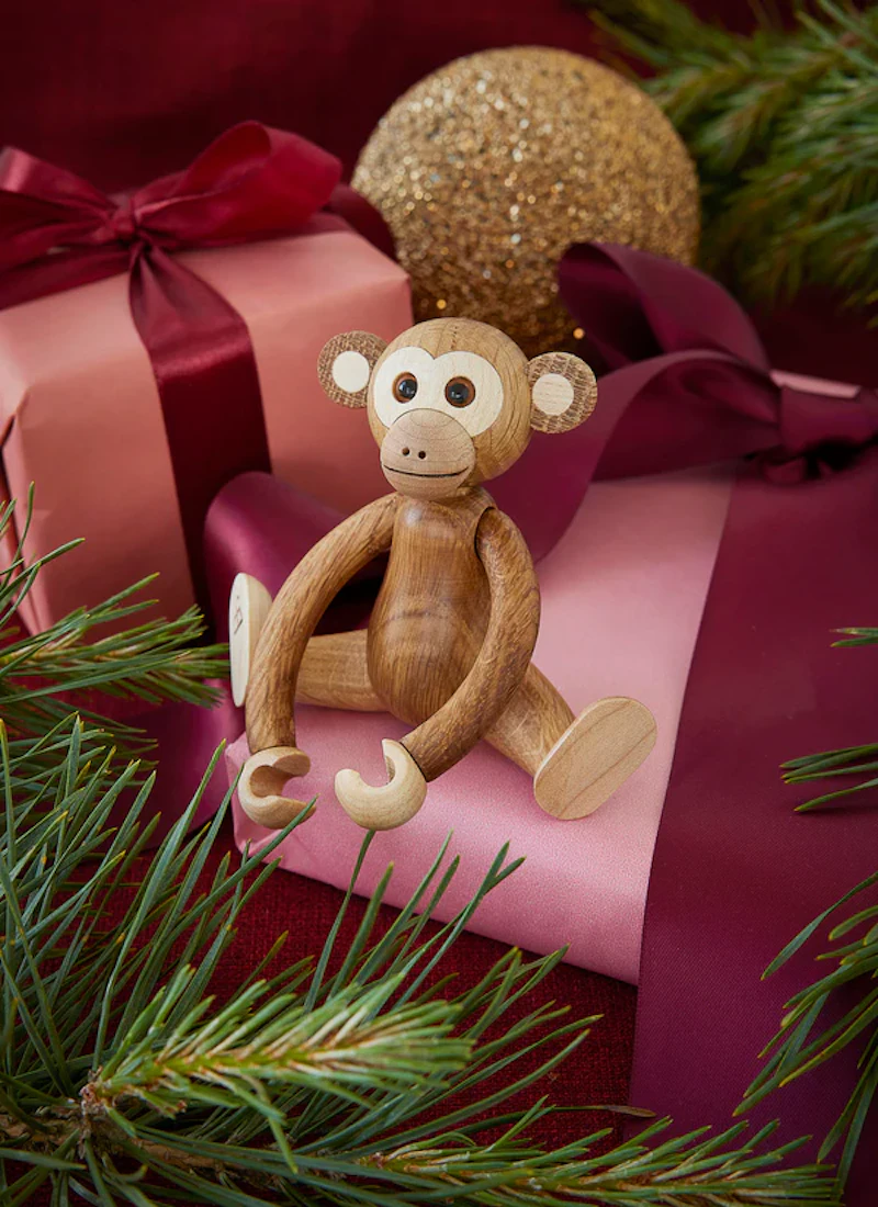 Jolly Wooden Figurine Monkey from Spring Copenhagen | RoyalDesign