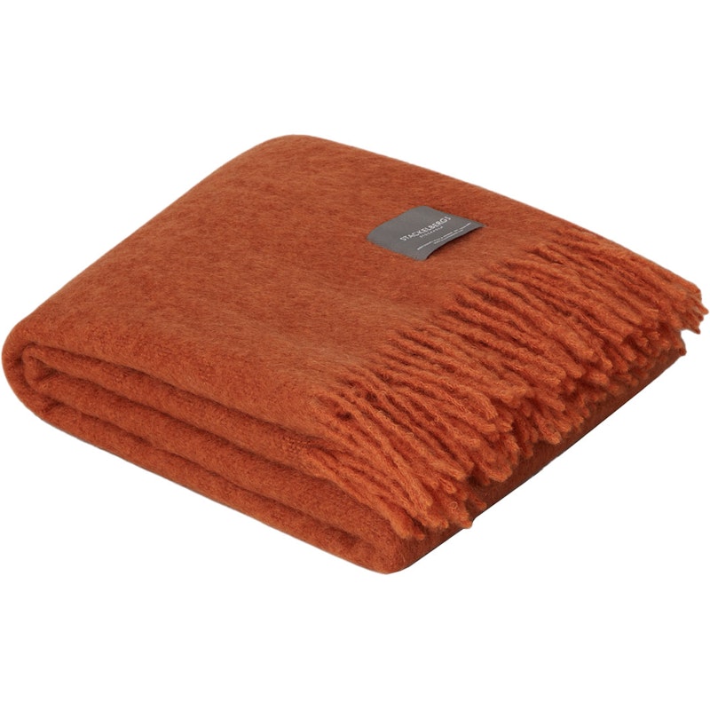 Mohair Blanket 130x170 cm, Rusty