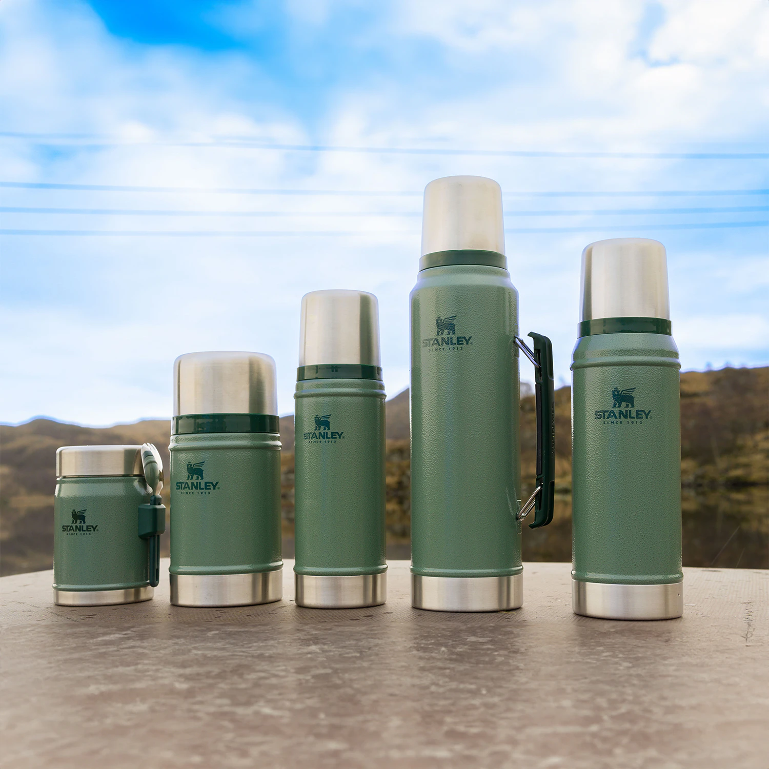 Stanley Classic Food Thermos Green, 0,4 l from Stanley | RoyalDesign