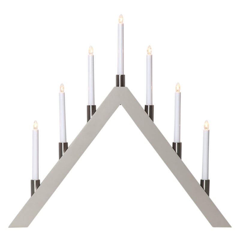 Candlestick Tall 63 cm, Beige