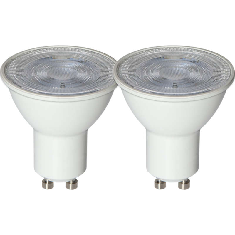 LED Light Source GU10 2W 144lm 3000K 2-pack, Clear