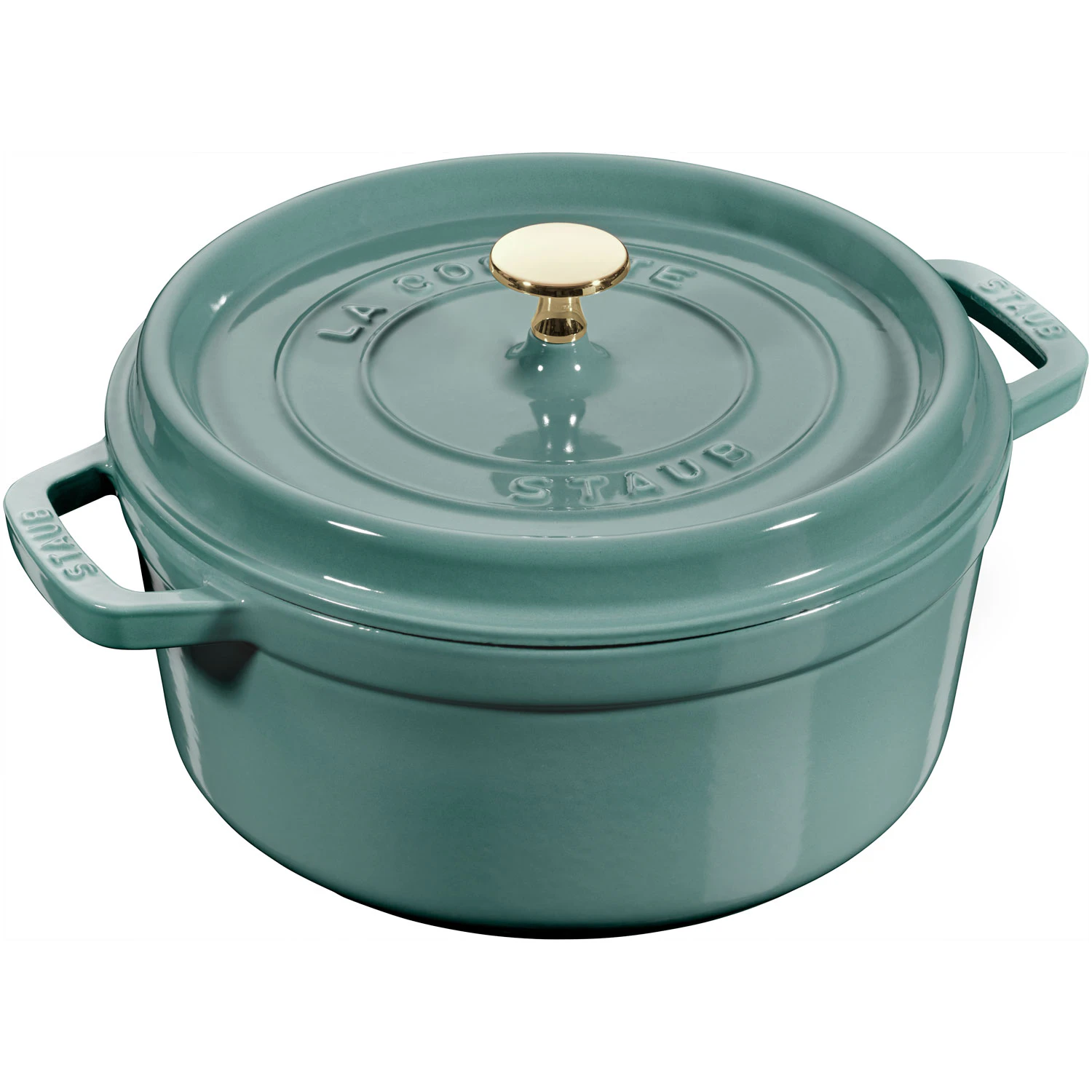 La Cocotte Cast Iron Pot 3,7 L, Eucalyptus from Staub | RoyalDesign