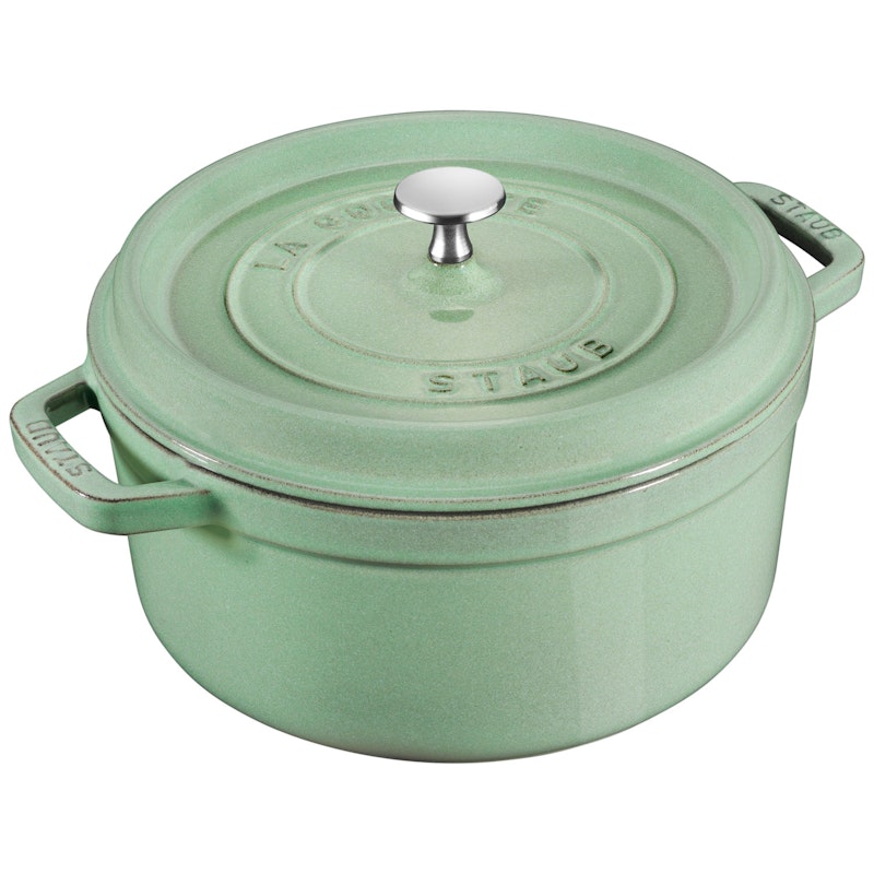 STAUB LA COCOTTE グリーン 鍋 La Cocotte Cast Iron Pot 5,25 L, Sage from Staub | RoyalDesign