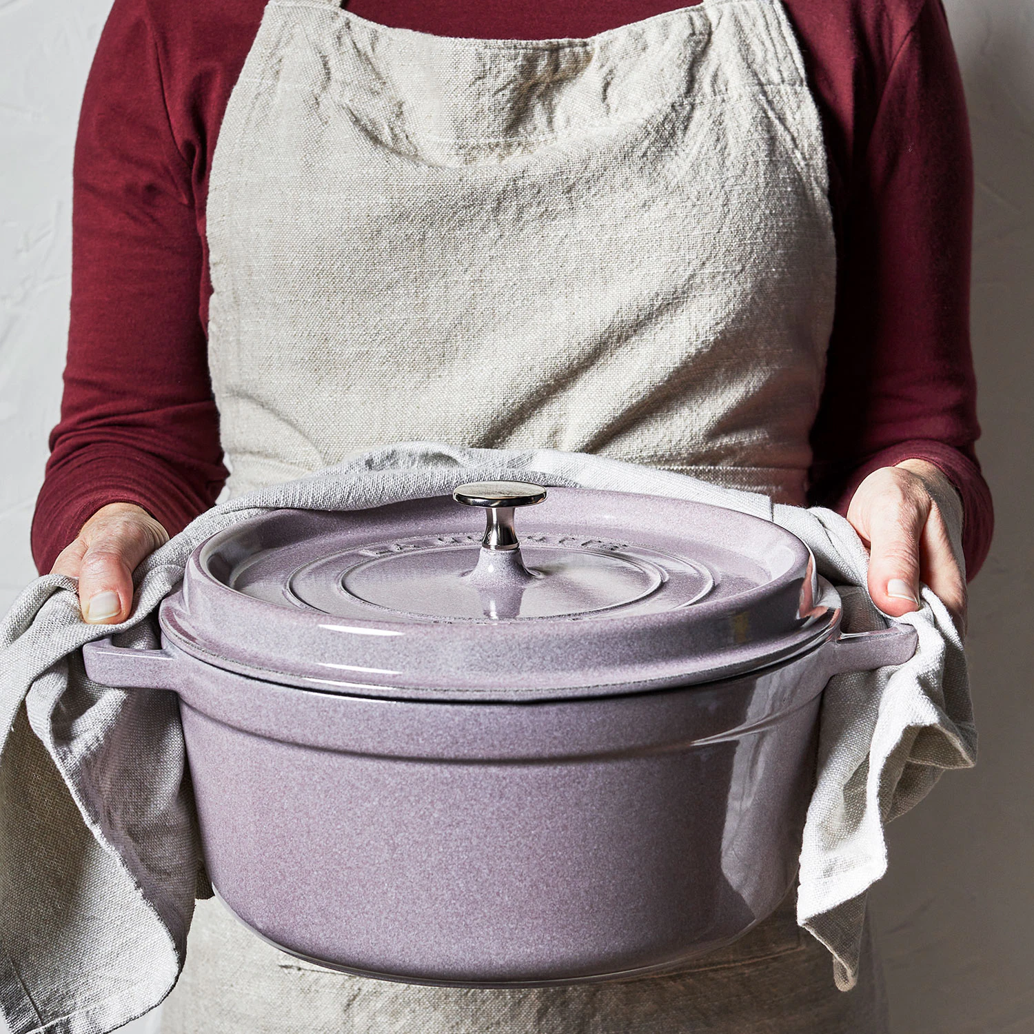 La Cocotte Cast Iron Pot 5,25 L, Cherry Blossom | RoyalDesign