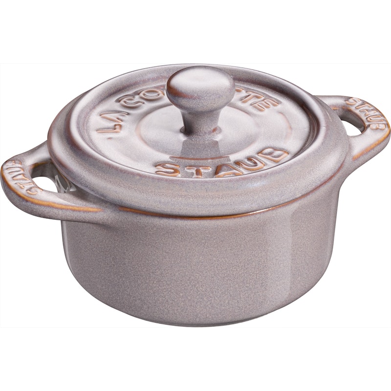 Pot Set Mini Ø10 4-pack, Grey from Staub | RoyalDesign