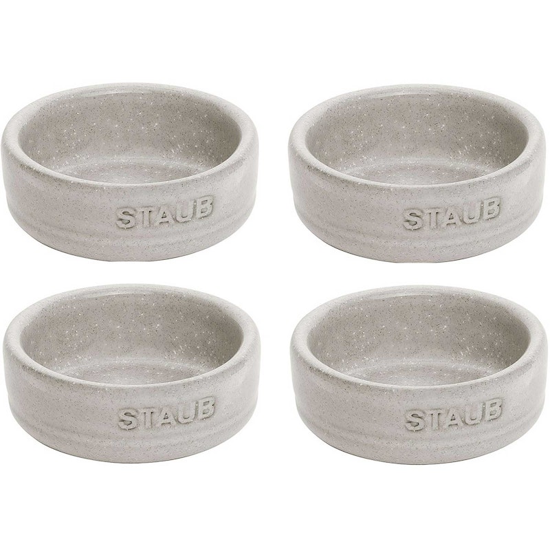 New White Truffle Bowl Set 4-pack