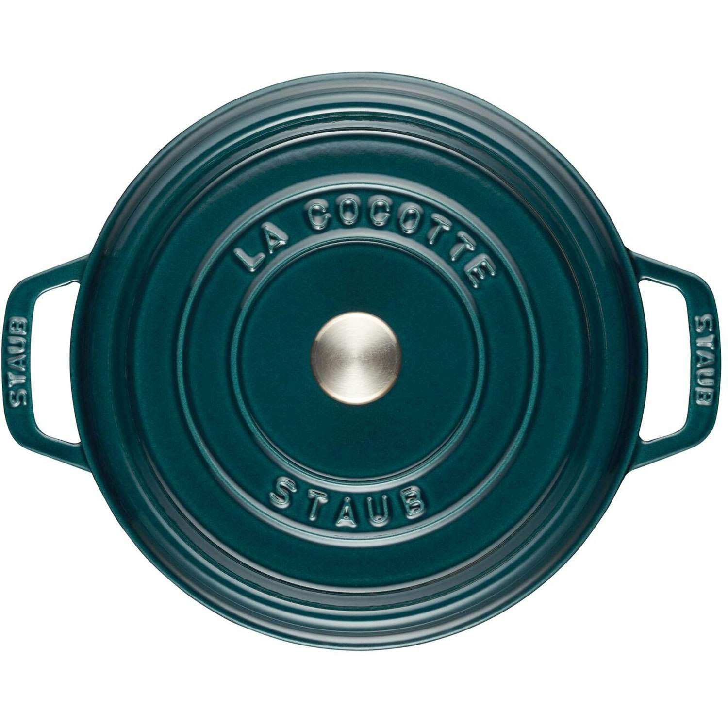 調理器具 STAUB LA COCOTTE 28cm Staub - Round cocotte 28 cm - eucalyptus – KookGigant