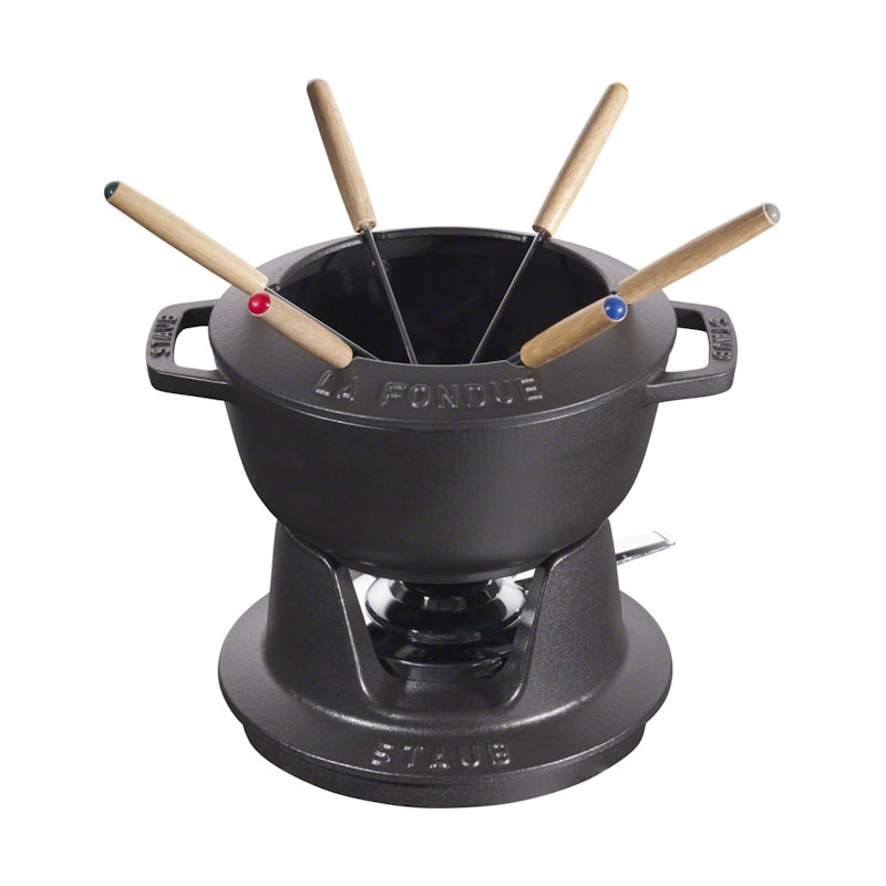 Fondue Set Black 1,65 L