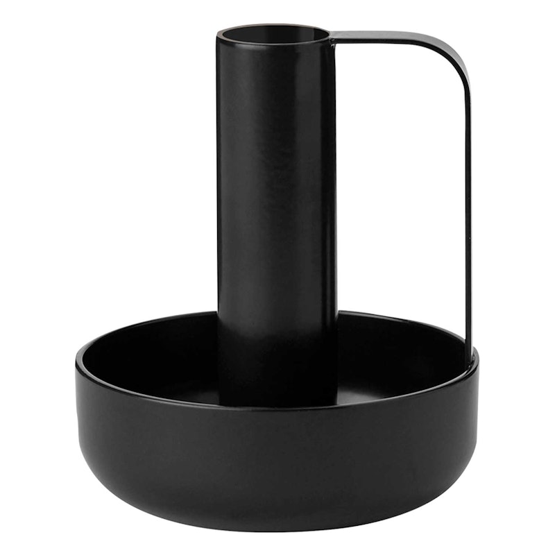 Ida Candle Holder, Black