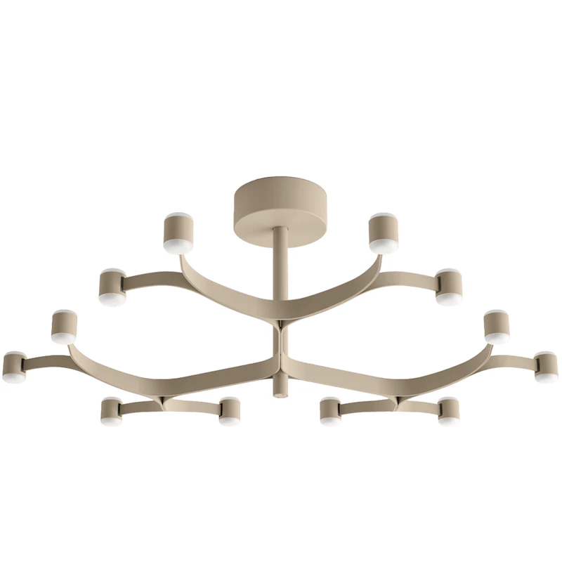 Fronda PHASE-CUT Ceiling Lamp Ø83, Mushroom