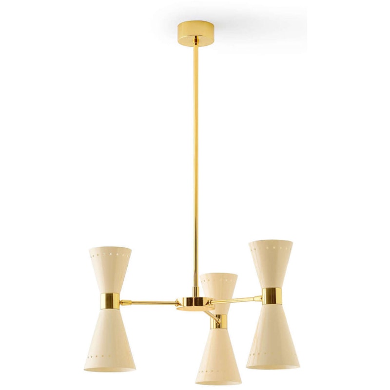 Megafono 3 Pendant, Ivory