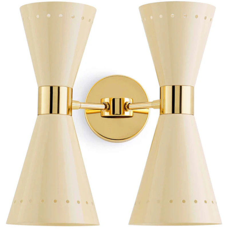 Megafono 4 Wall Lamp, Ivory