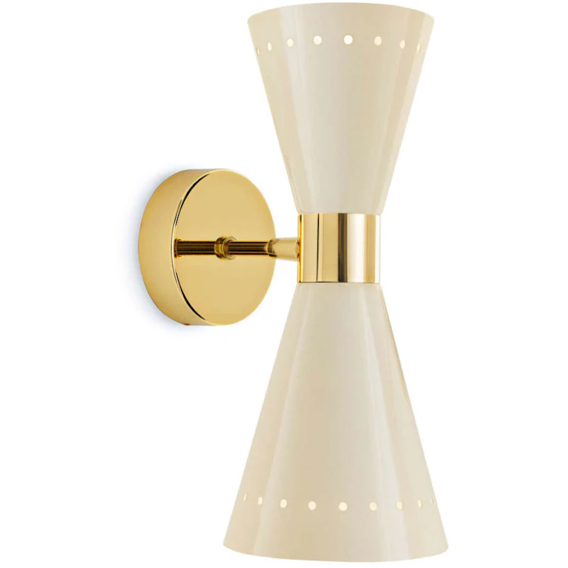 Megafono 2 Wall Lamp, Ivory