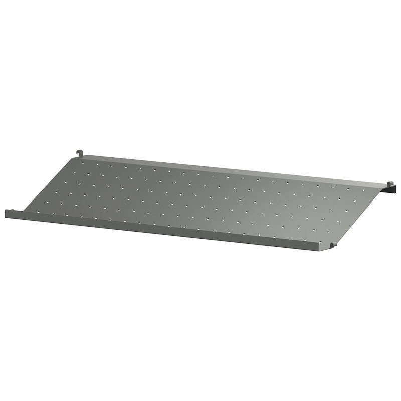 String Shoe Shelf 30x78 cm, Dark Grey