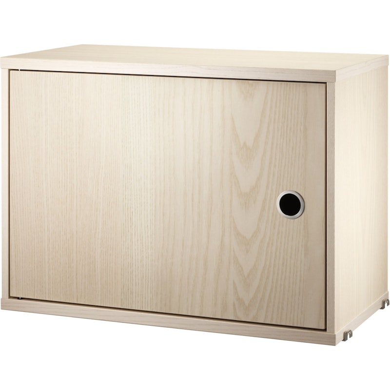 String Cabinet + Door 58x30x42 cm 1-pack, Ash