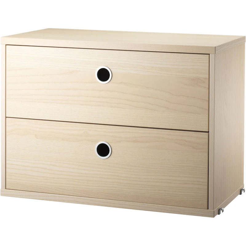 String Chest Of Drawers 58x30 cm, Ash