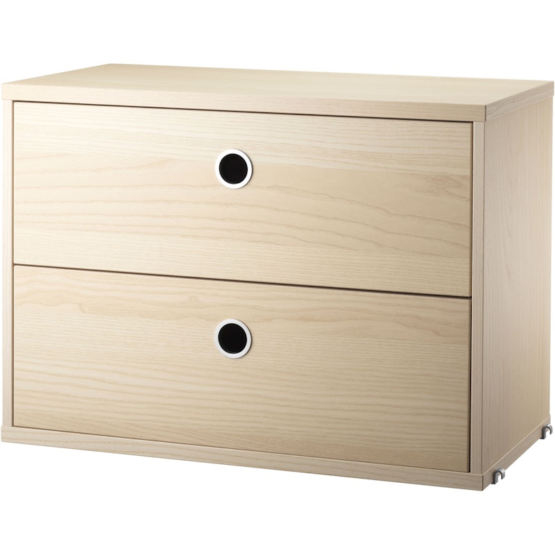 String Chest Of Drawers 58x30 cm, Ash