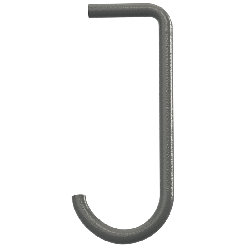 String J Hook For Metal Shelf 5-pack, Dark Grey