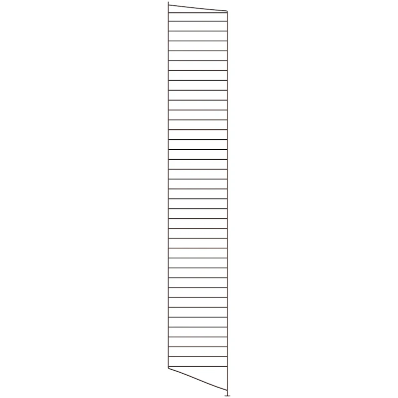 String Panel Floor 30x200 cm 1-pack, Dark Brown
