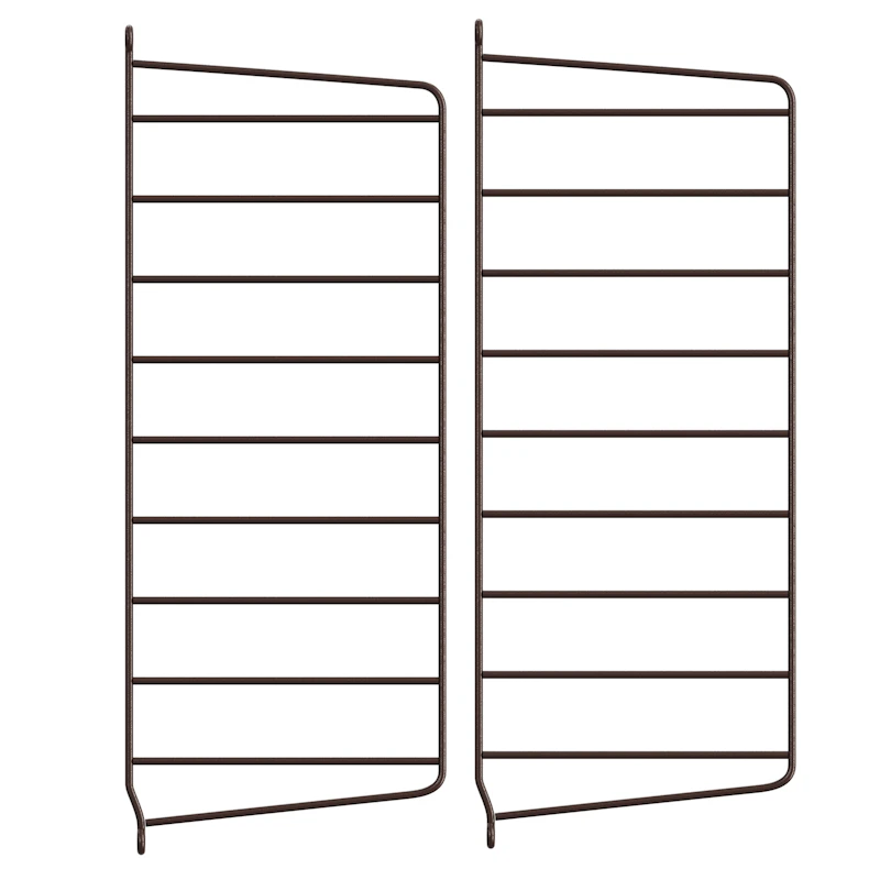 String Panels 20x50 cm 2-pack, Dark Brown