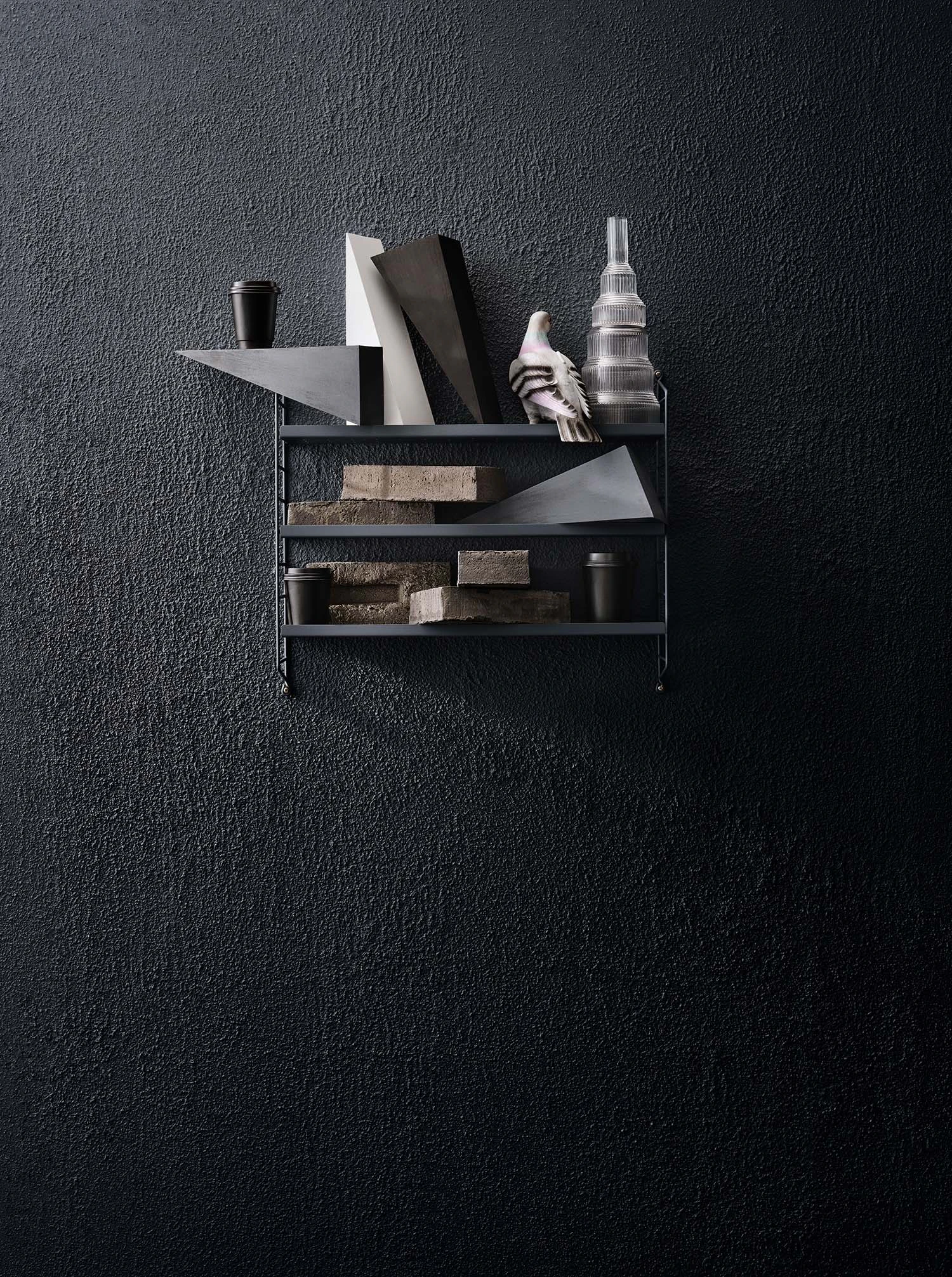 String Pocket Shelf Metal, White from String | RoyalDesign