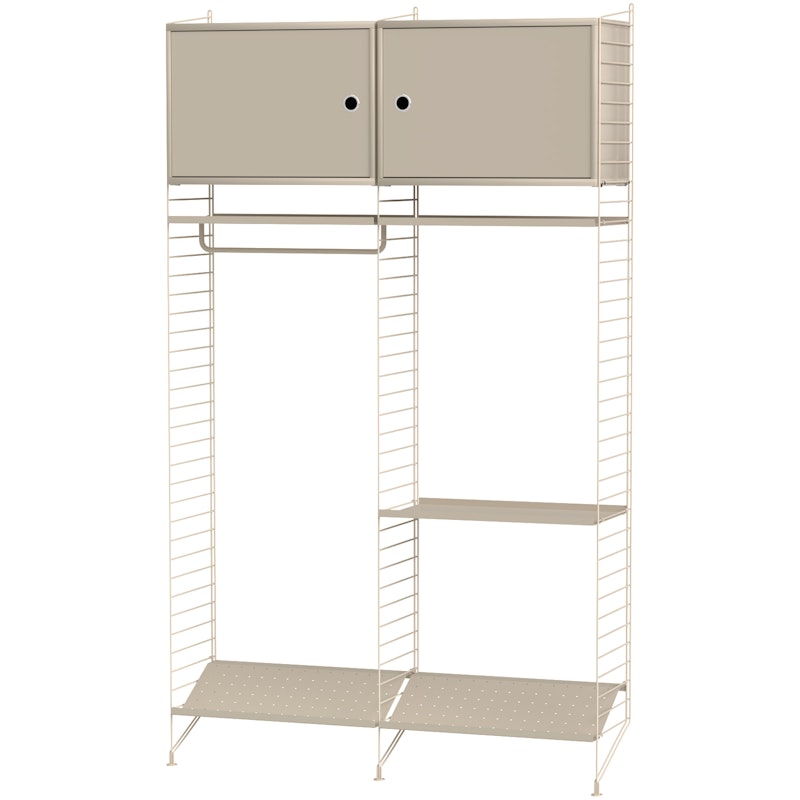 String Shelf Combination T Hall, Beige