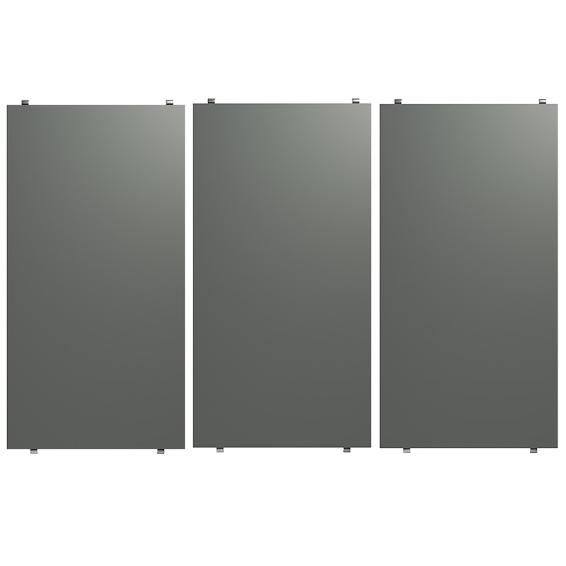 String Shelves 3-pack 58x30 cm, Dark Grey