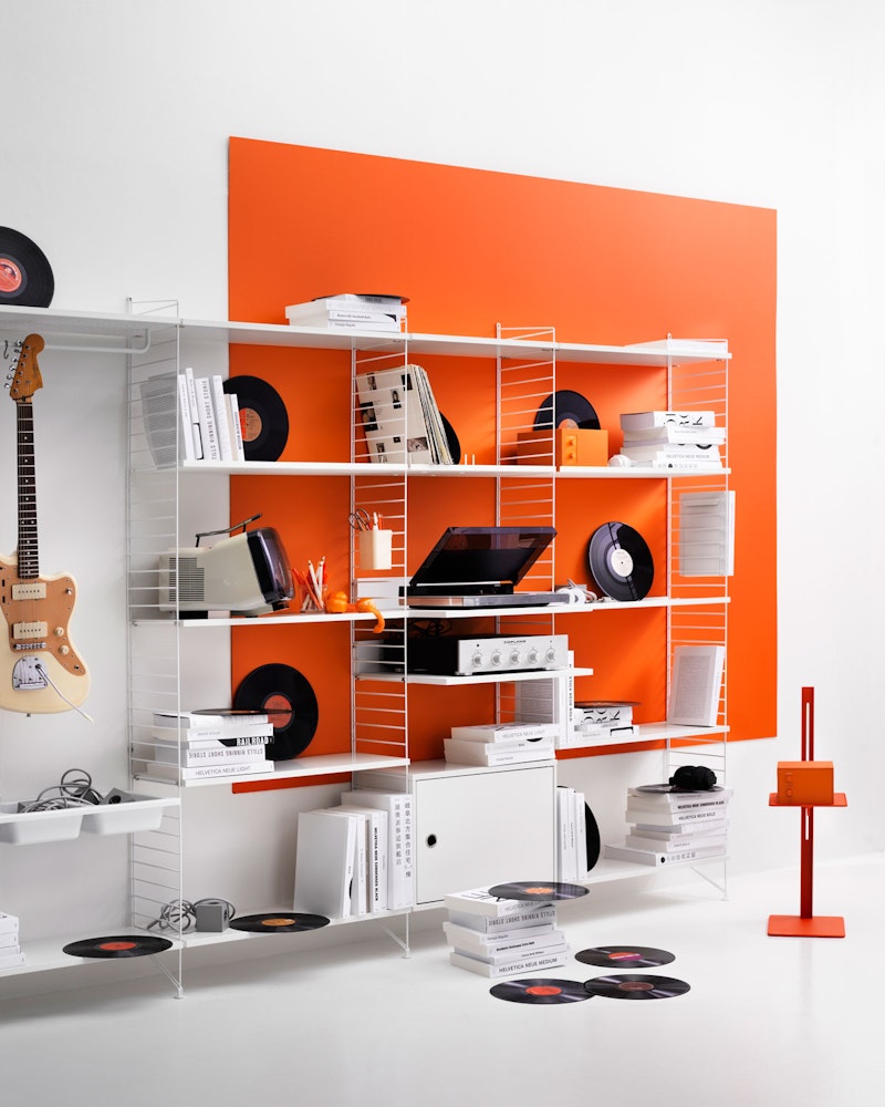 String Shelves 3-pack 78x20 cm, White from String | RoyalDesign