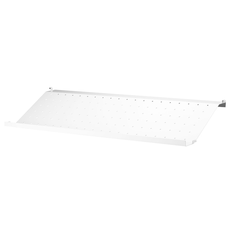 String Shoe Shelf 30x78 cm, White